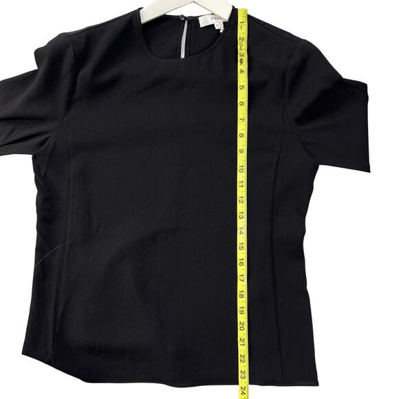 FRAME Flutter Sleeve Crepe Blouse XS - Picture 11 of 12